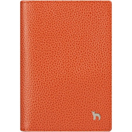 Passport cover, orange color