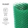 Garden grid, 1 × 5 m, rhombus cell 15 × 15 mm, plastic, green, Greengo