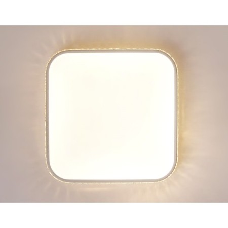 LED ceiling LED with a remote control and additional backlight Ambrella Light, Crystal, FF75, 1xLED, 48 W, 3360LUM, 3000-6400K, white color-5