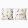 Case on the pillow Ethel "Romance" 2 pcs, 40*40 cm, velor 100% p/e