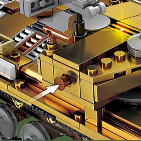 Constructor Army "Tank M26 Pershing", 567 details-3