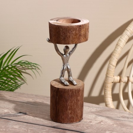 Climb "will" aluminum, maneous tree 10x10x32 cm-5