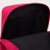 Road bag 18 "On the wheels, a lightning department, external pocket, pink color