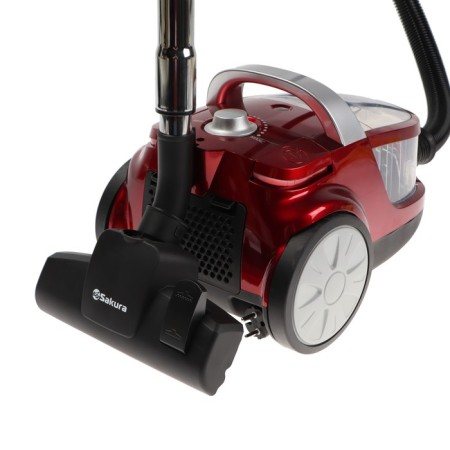 Vacuum cleaner Sakura SA-8314R, 2400/450 W, HEPA filter, 2 l, red-1