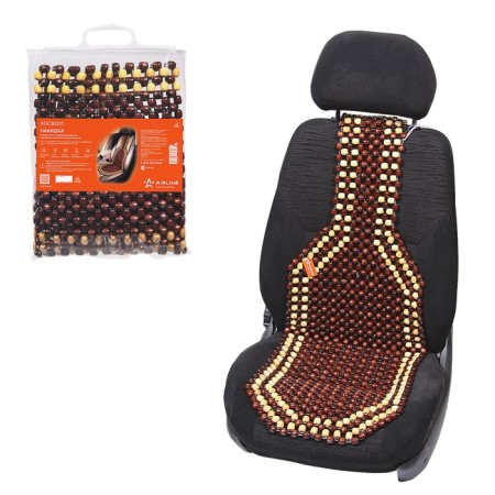 Wooden cape in front. Sit, massage, color yellow/brown. Adcs001
