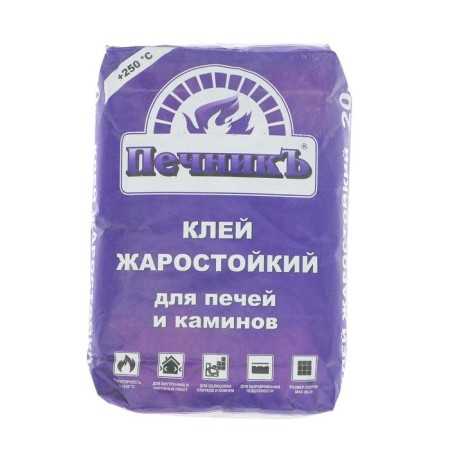 Header heat -resistant for stoves and fireplaces "Besnik" 20.0 kg-1