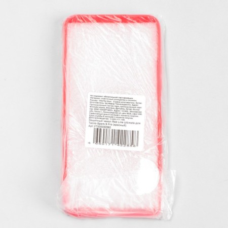 Red Line Ultimate cover for Tecno Spark 9 Pro, silicone, red-3