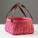 Set of wicker baskets, 23x19x11/25 cm, 18x14.5x10/21 cm, 2 pcs, pink, sequoia