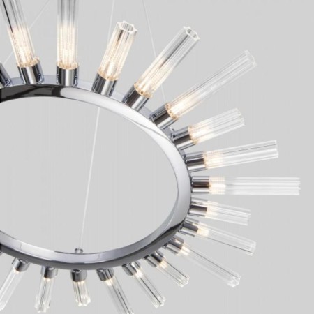 Sole chandelier, 27x3W G4, color chrome-1