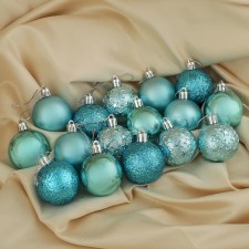 Set of balls plastic D-5 cm, 16 pcs 