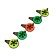 Zimnaya fishing rod "Balalaika" Us-3 whip polycarbonate, mix
