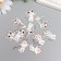 Decor for creativity tree "Striped cats" set 10 pcs 2.1x1.3 cm