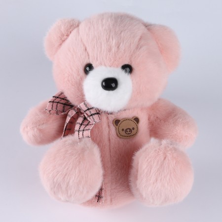 Soft toy "Mishutka", 23 cm, pink color-1
