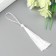 Brush, white color 13.5 cm