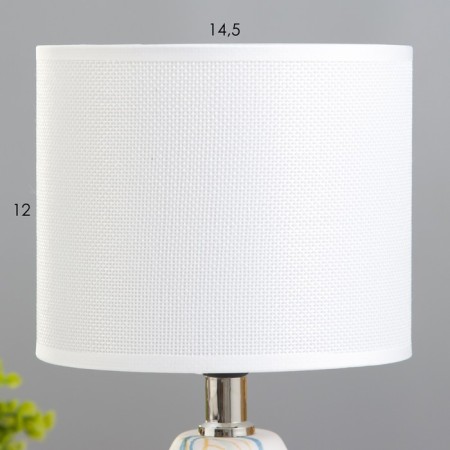 Guta desktop 1CHE14 White-blue 15x15x26 cm Risalux-2