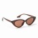 Sunglasses "OneSun", UV 400, pipe 14 cm, width 15 cm, 4.2 x 6.5 cm, brown
