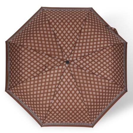 The umbrella semi -automatic "Ornament", Eponge, 3 additions, 8 spokes, r = 48 cm, color mix-10