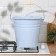 Bucket, 12 l, with a lid, blue color