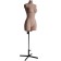 Linen mannequin Penelope, set standard, size m/176, beige color, stand "Zvezda"