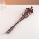 A set of dried flowers "Eringium", ban 5 pcs, length 50 (+/- 6 cm), terracotta