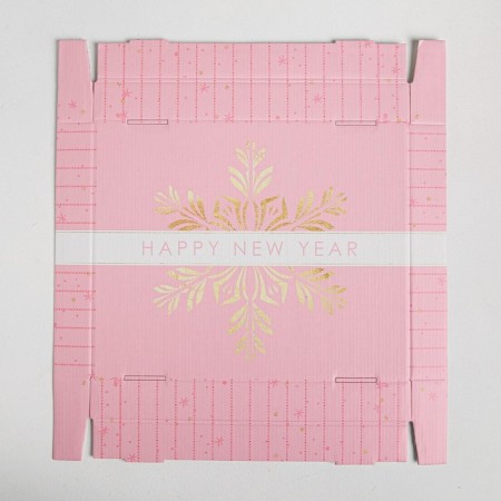 Folding box "Heat", 31.2 x 25.6 x 16.1 cm, New Year-6