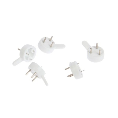 Fastening for the picture CJSC Plastic, Small, 5 pcs, white color-3