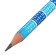 Chernographic pencil with Erich Krause 2x2 "Multiplication table", hb, barn d = 2.2 mm, wood, round in a tube, blue case