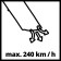 Vacuum-design einhell GC -el 2500 E, 2500 W, 650 m3/hour, 240 km/m, 40 liters