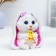 Piggy bank "Bunny with chicken" 12x16x18cm