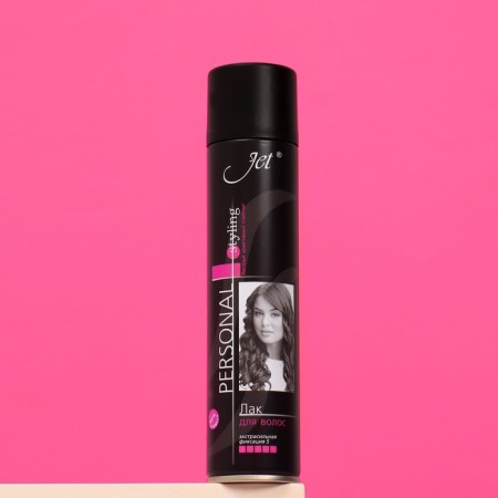 Hair varnish Jet "Style and shape" Extra Strong fixation, 190 ml