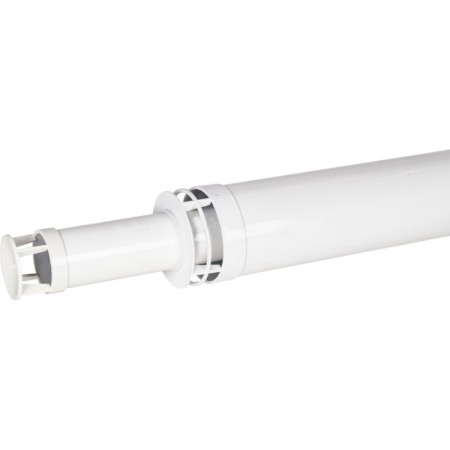 Элемент дымохода ROMMER RCA-6010-241000 АНТИЛЕД, d=60/100 мм, L=1000 мм, фланец-2