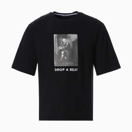 Men's T -shirt KAFTAN "Drop", black, p. 46-5