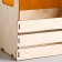 Kashpo wooden 25 × 15 × 20 cm "Carmen", side handles, naturally give beautifully