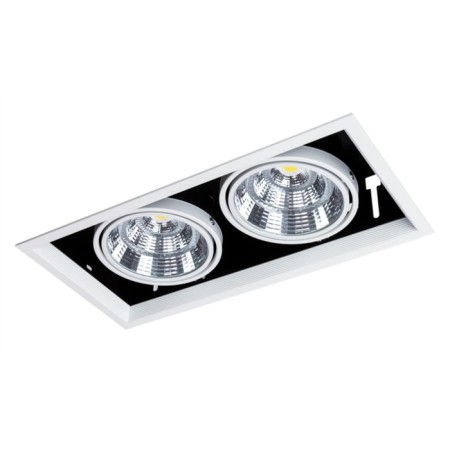 Cardic lamp Arte Lamp Merga A8450PL-2WH, LED, 2x50 W, 18.5x37x14 cm, 4900 lm, white-6