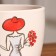 Flower pot "Girl in a hat" 1.4 liters