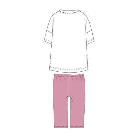 Pajama for the girl PlayTode: T -shirt and Bridges, height 164 cm-3
