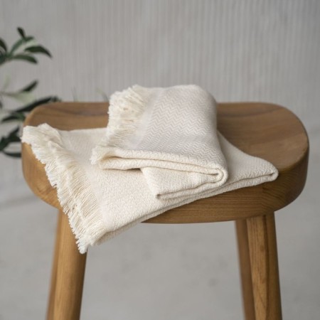 Pasionaria "Douglas", 340 gr, size 60x90 cm, beige color-1
