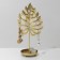 Monster decoration stand 6.5 × 6.5 × 20 cm, color gold
