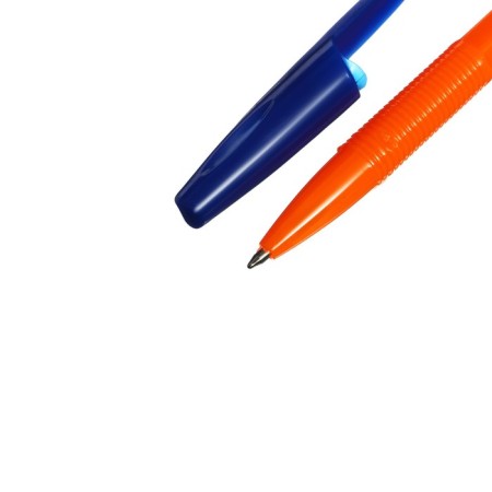 Ballic handle Office Style 820, Node 1.0 mm, blue ink, Orange neon case-3