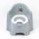 Children's pot comfort, gray color