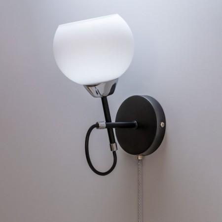 Sconces Citilux "Stephen" CL141411, 12x25.5 cm, 1x75W, e27, black color-13