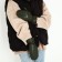 Mittens are female, dimensionless, with insulation, khaki color
