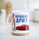 Sublimation mug "best friend", with application