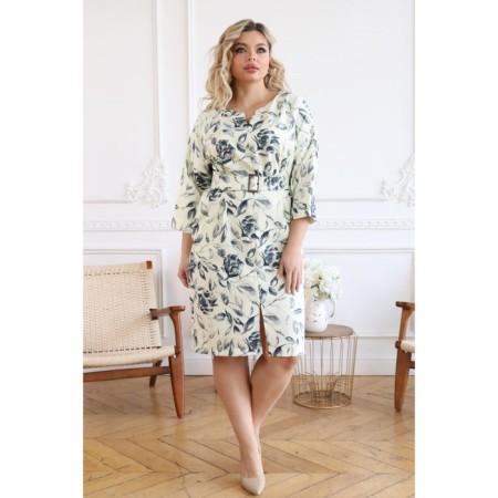 Women's dress, size 62, milk color-7