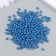 Glass beads 6/0 "deep blue" bright 450 g