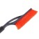 Brush STAT, with a scrap, "Pitstop" Antisneg, 57.5 cm, mix