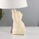 Table lamp "Misha" 1x40W E14 beige 19.5x19.5x36cm