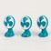 Miniature Puppet "Fan", set of 3 pcs., Size 1 pc. - 2 × 1 × 2.5 cm
