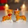 Souvenir Polystone "Tigerok in a snowdrift" MIX 5.5x3x5 cm