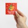 Greet-Mini "Magic New Year!", Squirrel, 7 x 7 cm, New Year
